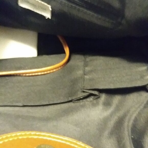 Coldwater Creek Tote with Butterfly Tag - Picture 4 of 11